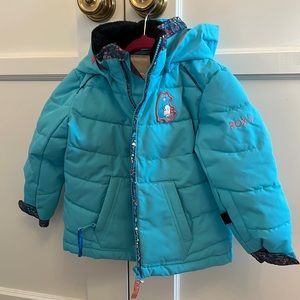 ROXY Girl's 3T Snowy Tale Insulated Snow Ski Jacket ( worn twice)
